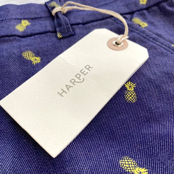 NWT Pineapple Printed Shorts From Francesca’s Collection - Picture 13 of 15